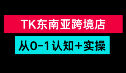 TikTok东南亚跨境从0-1认知实操课_01311247