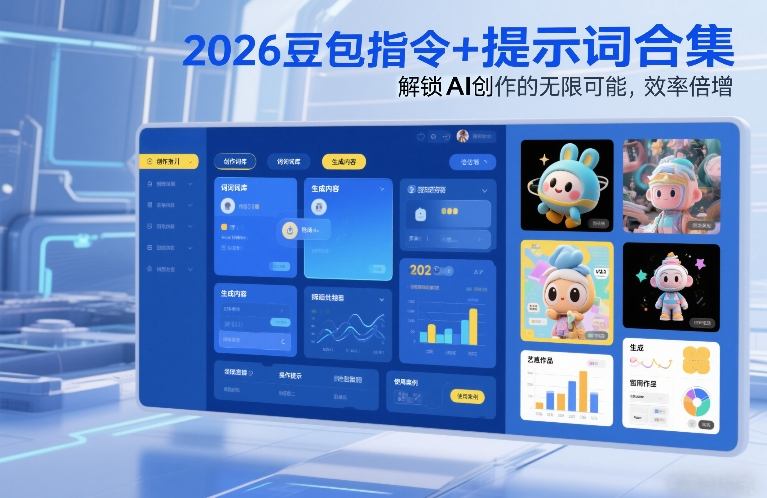 2026豆包指令+提示词合集，解锁AI创作的无限可能，效率倍增_01281939