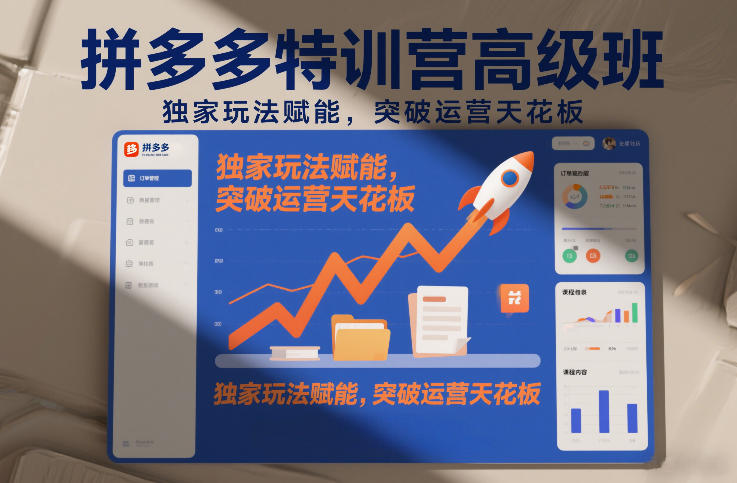 拼多多特训营高阶班，独家玩法赋能，突破运营天花板（更新26年1月）_01282018